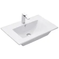 Раковина 75x47 см Акватон Quadro 1AX171WBXX000