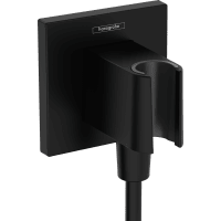 Шланговое подключение hansgrohe Fixfit Porter E 26889670 черный матовый