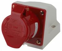 Розетка с заземлением Эра  R(OUT)-16-3P-PE-IP44