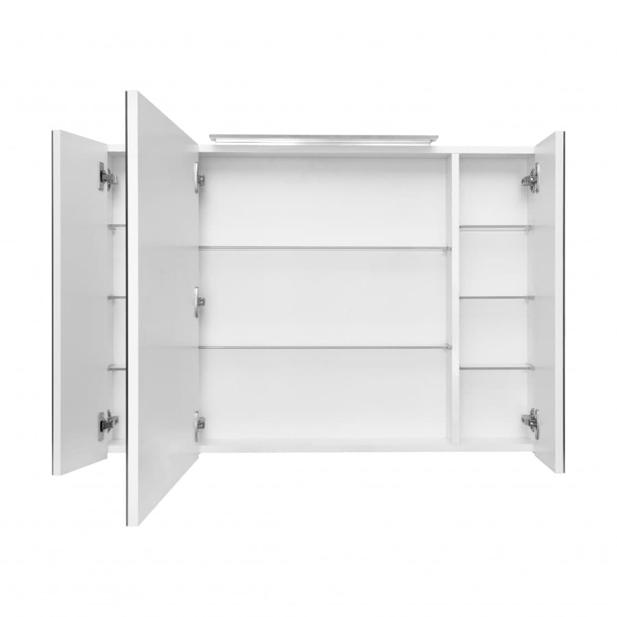 Зеркальный шкаф Roca Oleta 100 A857648501 белый матовый