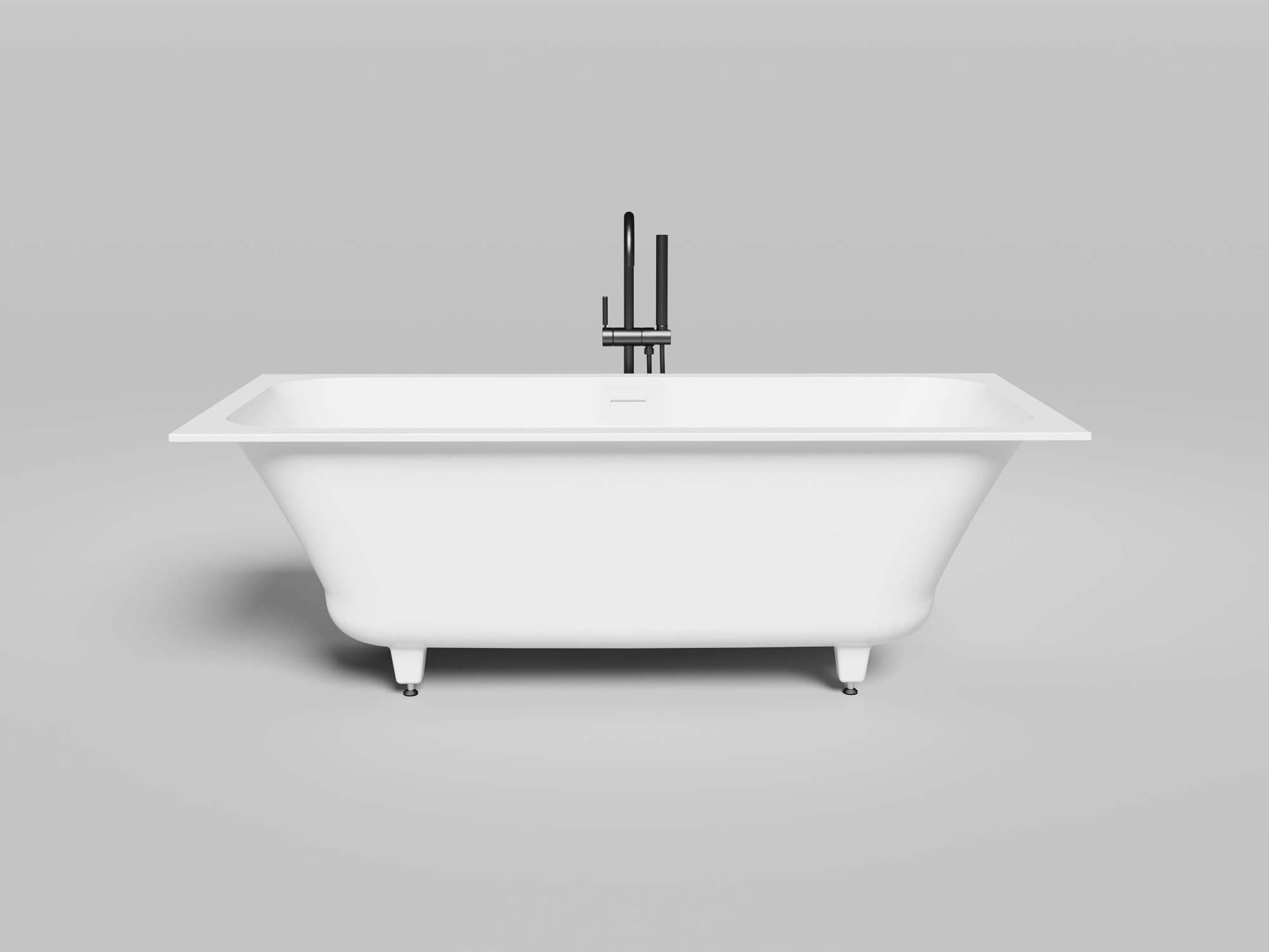 Ванна из искусственного камня Salini Orlanda Axis Kit 170x75 103313G
