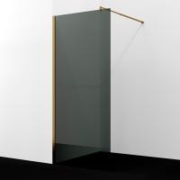 Душевая перегородка WasserKRAFT Rur 30W 90 30W39BG-TG матовое золото