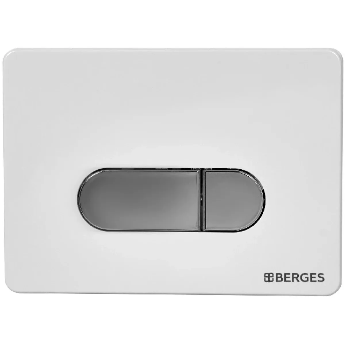 Инсталляция для унитаза Berges Novum D7 040237 с кнопкой смыва, белый/хром