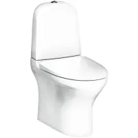 Унитаз-компакт Gustavsberg Estetic C+ GB1183002R1231G безободковый, с сиденьем микролифт, белый