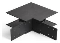 Соединитель угловой внешний для треков накладных Wolta WML-SOC/01B