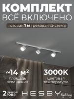 Комплект трековый Hesby Lighting Skylite №13 HSBL_kompl_S013_NI1W3K