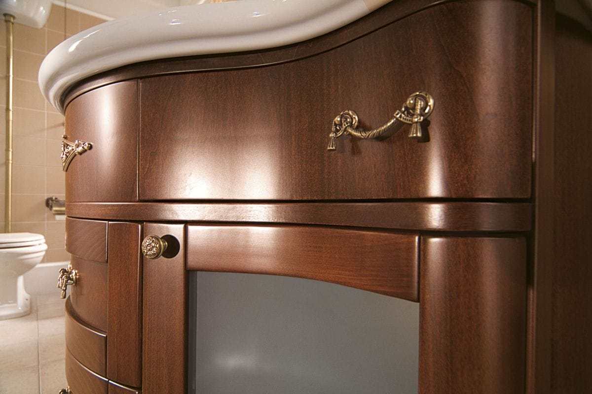 Тумба с раковиной Bagno Piu Palladio 110 орех матовый