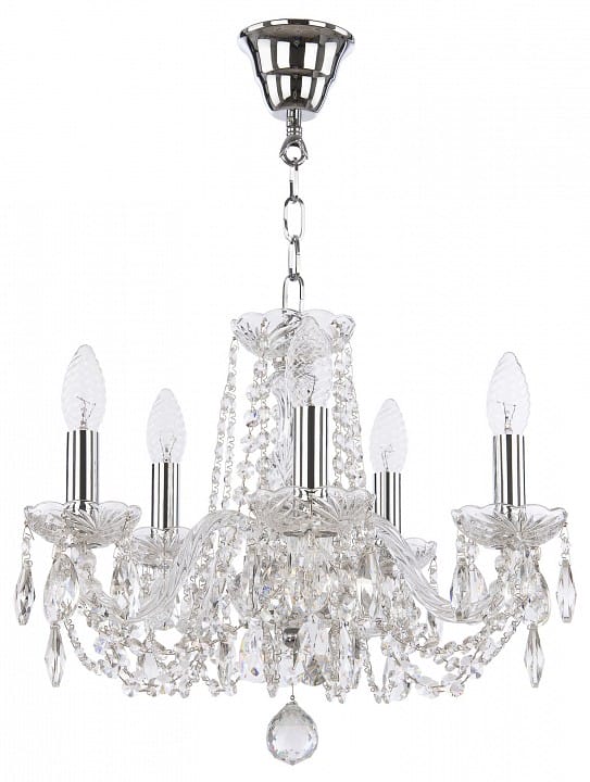 Подвесная люстра Bohemia Ivele Crystal 1402 1402/5/141/Ni