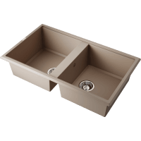 Кухонная мойка Omoikiri Tedori 86-2 4993926 бежевая