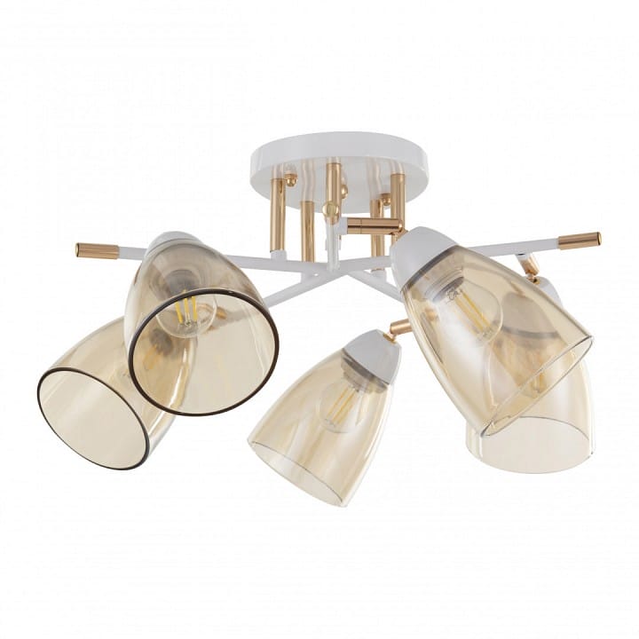 Потолочная люстра Arte Milano AMALFI-327410 327410/5 FG+WH