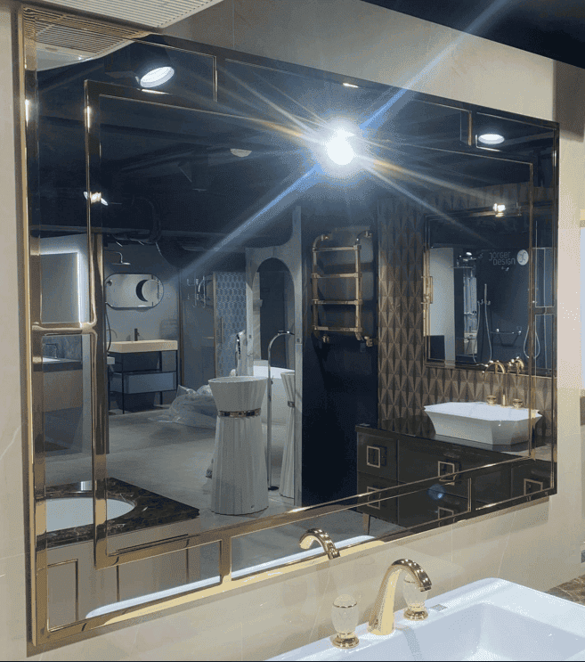 Зеркало Oasis Casablanca 140 0RESPC14ORS золото