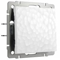 Выключатель одноклавишный без рамки Werkel Hammer белый W1210001