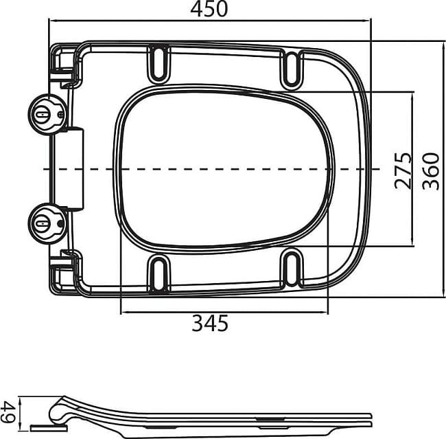 Крышка-сиденье BelBagno Sela BB3201SC с микролифтом, белый (уцененный товар)