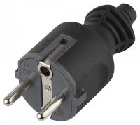 Вилка прямая с заземлением Эра  V4(B)