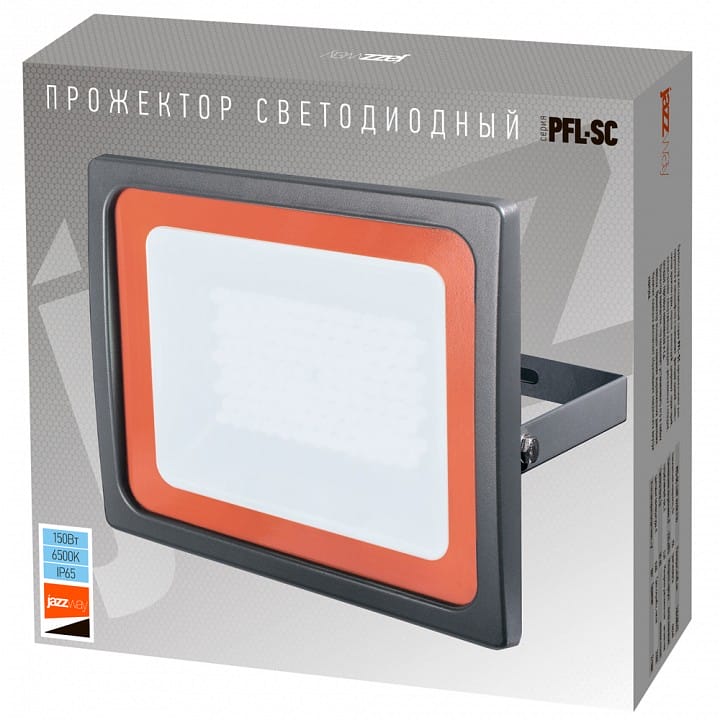 Настенно-потолочный прожектор Jazzway  PFL-SС-150W 6500K IP65