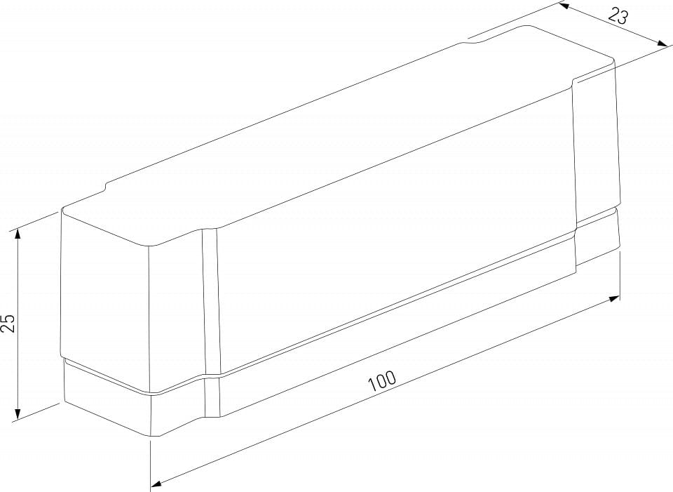 Плата декоративная для трека Elektrostandard Flat Magnetic a063735