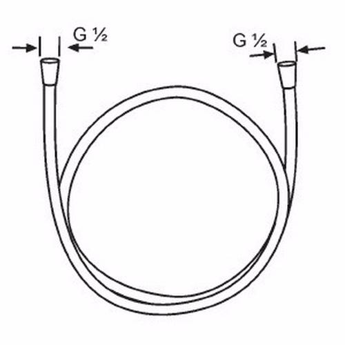 Шланг для душа hansgrohe Isiflex 28274000
