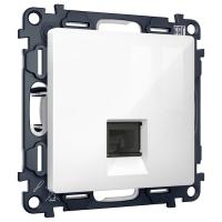 Розетка Ethernet RJ-45 и со шторками, без рамки Ambrella Volt ALFA MA112005