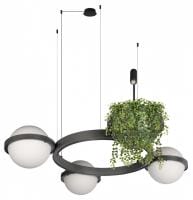 Подвесная люстра Loft it Jardin 10121/3 Dark grey
