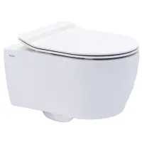 Унитаз подвесной SSWW NC2037 с сиденьем микролифт, белый
