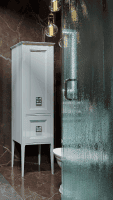 Пенал Bagno Piu Neo 40 VN-3-175-29 DX + BU 014.75.Cromo матовая лагуна