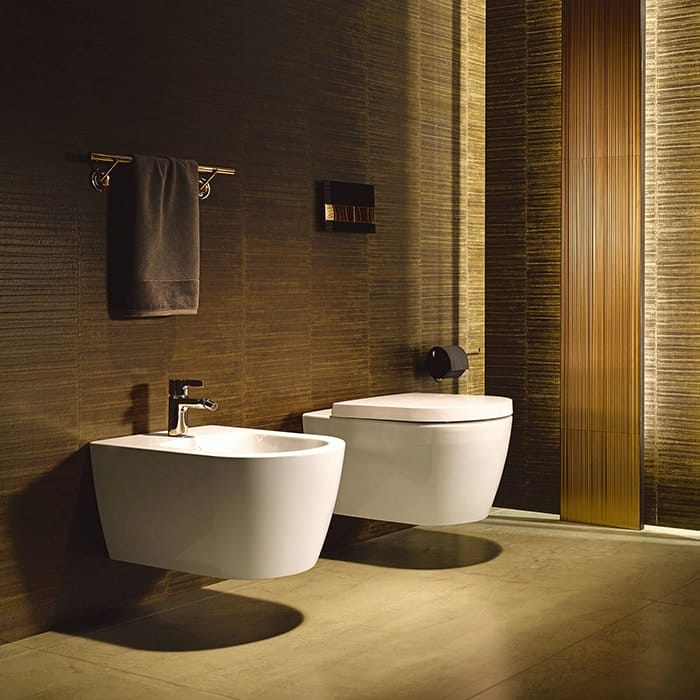 Подвесной унитаз Duravit Me by Starck 45290900A11 с крышкой-сиденьем