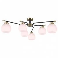 Потолочная люстра ILLUMICO LIBRA IL0638-6CSQ-24 AB BK LIBRA