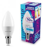 Лампа светодиодная Luminarte E14 10Вт 6500K LSTD-C37-10W6KE14