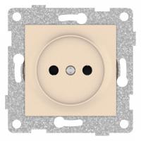 Розетка без заземления и со шторкой без рамки Gusi Electric UGRA С11Р2-027