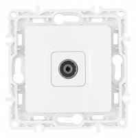 ТВ-розетка без рамки Arte Milano am-217 217.43-1.white