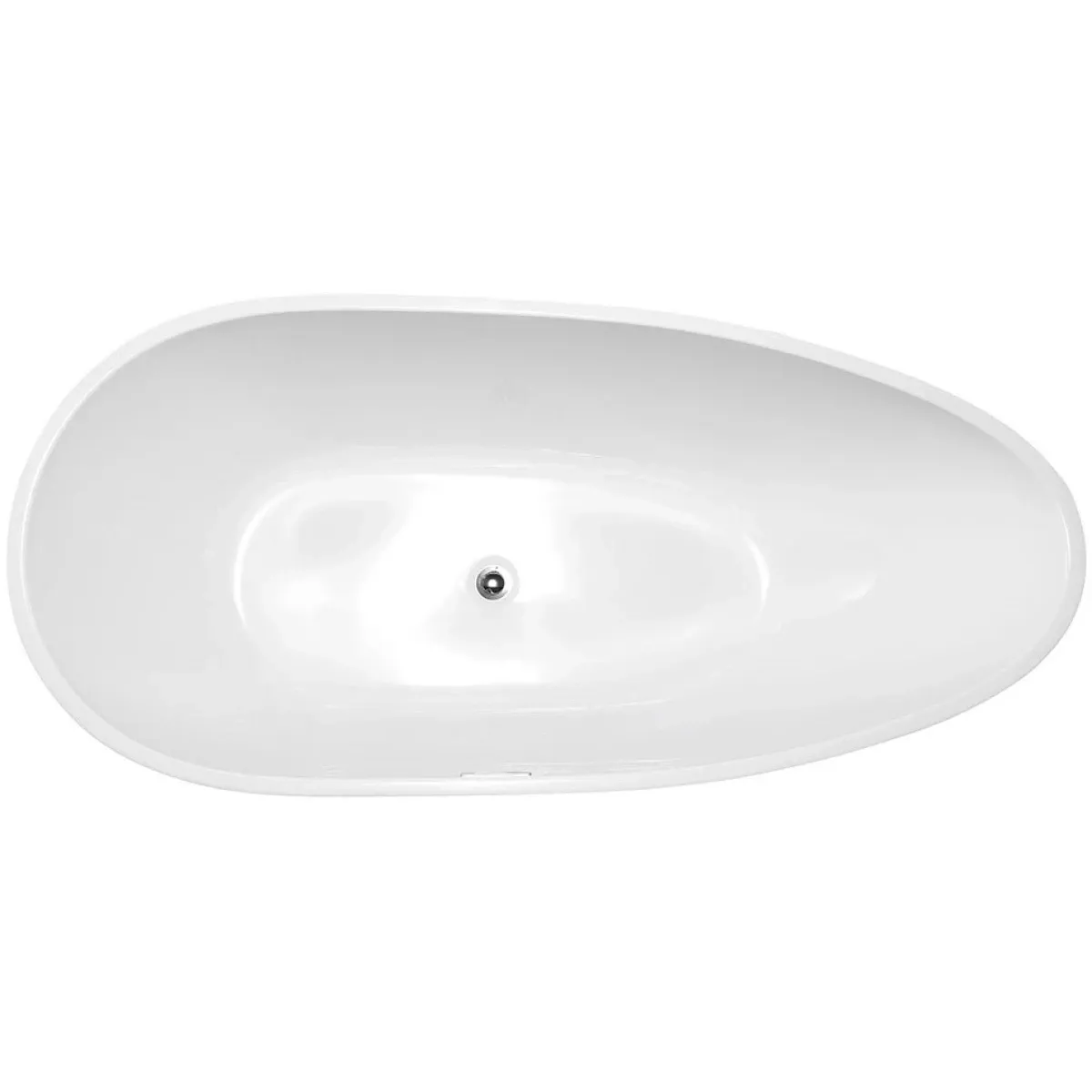 Акриловая ванна Vincea VBT-422-1700 170x80 см, отдельностоящая, белый