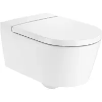 Унитаз подвесной Roca Inspira 346527000 безободковый, белый