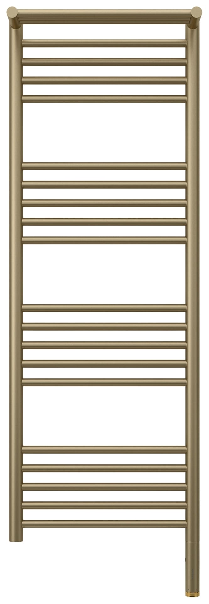 Электрический полотенцесушитель Сунержа Богема с полкой 3.0 1200х400 / 32-5807-1240 золотой шелк