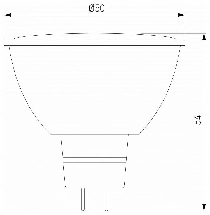 Лампа светодиодная с управлением через Wi-Fi Elektrostandard Умная лампа G5.3 GU5.3 7Вт 3300-6500K BLG5318