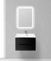 Тумба под раковину Belbagno Marino MARINO-700-2C-SO-NL-P Nero Lucido