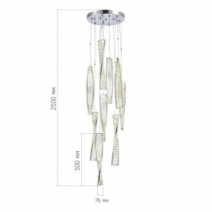 Подвесной светильник ST-Luce Elica SL6205.103.09