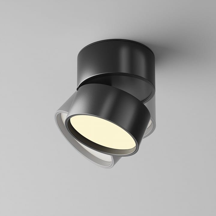 Накладной светильник Maytoni Technical Онда C024CL-12W2.7K-B-1
