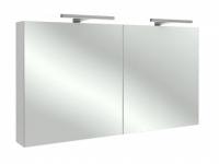 Шкаф-зеркало Jacob Delafon Reve 120 EB798RU-G1C Белый Блестящий Лак