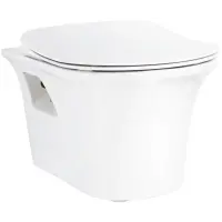 Унитаз подвесной Creavit Moon MO320-00CB00E-0000 с функцией биде, белый