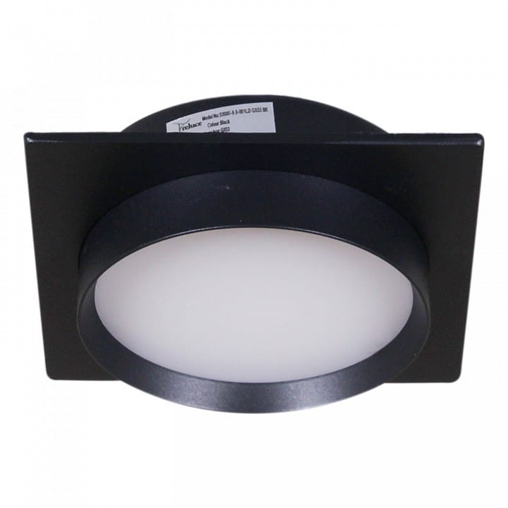 Встраиваемый светильник Reluce Technical 53005 53005-9.0-001LD GX53 BK