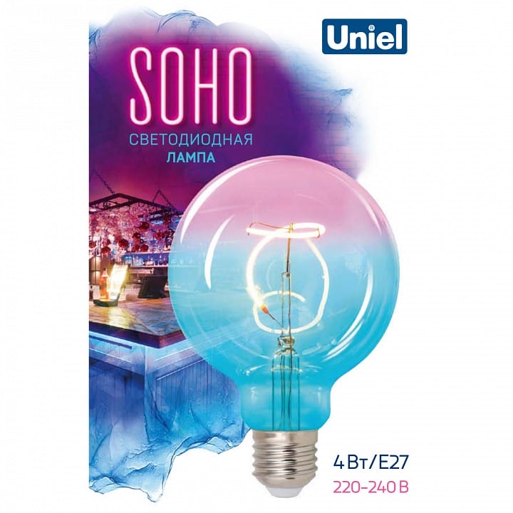 Лампа светодиодная Uniel SOHO E27 4Вт 2250K UL-00005892
