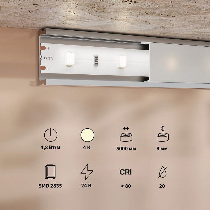 Лента светодиодная Maytoni Led Strip Базовая светодиодная лента 201166