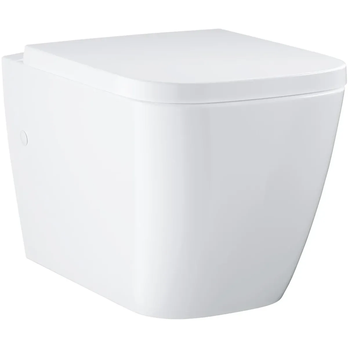 Унитаз подвесной Grohe Clova Ceramic 39908000 безободковый, с сиденьем микролифт, альпийский белый