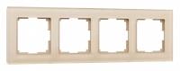 Рамка на 4 поста Werkel Favorit (шампань) W0041111