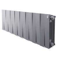 Радиатор биметаллический Royal Thermo PianoForte 300 Серебристый - 16 секц.