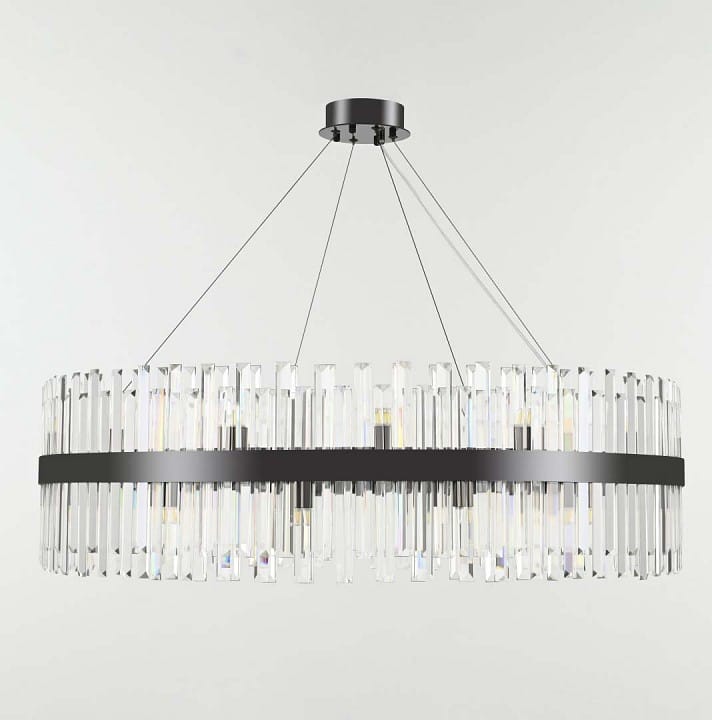 Подвесная люстра Arte Milano Белладжо 440110.960.28.G9.D1 BK