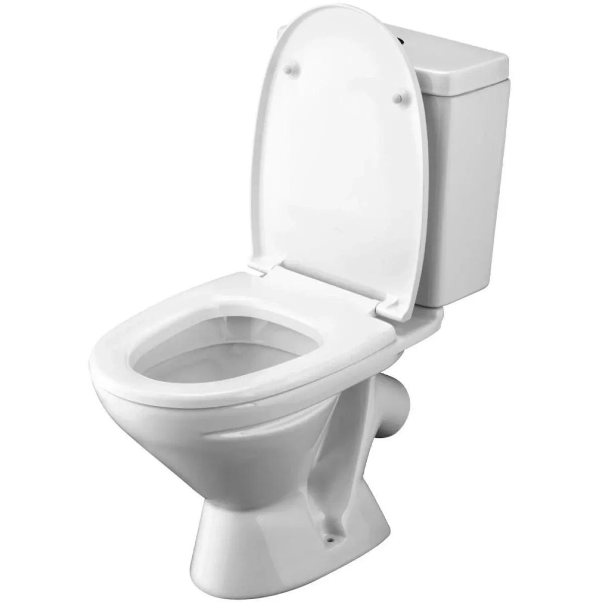 Унитаз-компакт Santek Лига 1.WH30.2.141 косой выпуск, с сиденьем, белый