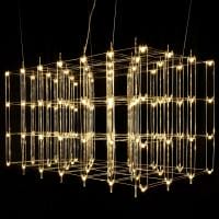 Подвесная люстра O-LUCE Cosmic Glass ячейка 20*20 см 11787611-6