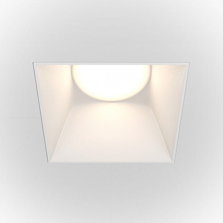 Встраиваемый светильник Maytoni Technical Пай DL051-01-GU10-SQ-W