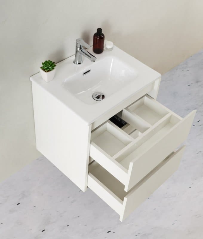 Тумба под раковину BelBagno KRAFT 39-500/390-2C-SO-BO Bianco Opaco